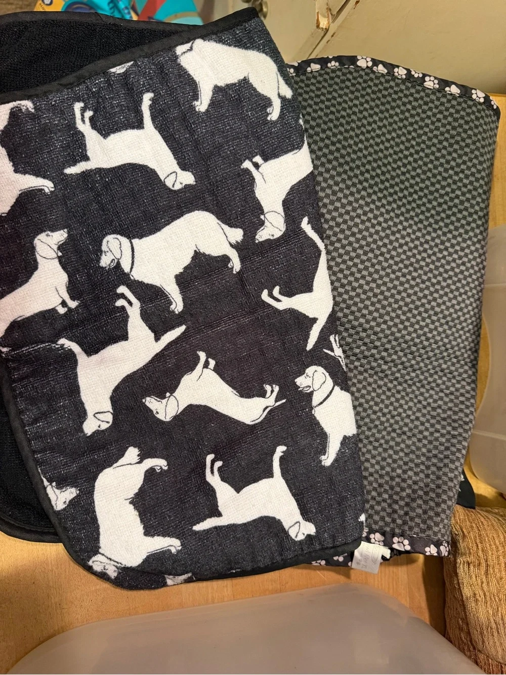 Set of 3 Dog Bowl Mats